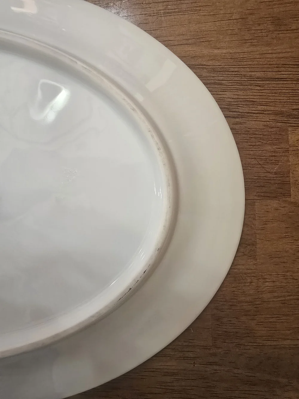 VTG Haviland & Co Limoges France ALBANY Greek Key Oval Serving Platter 14